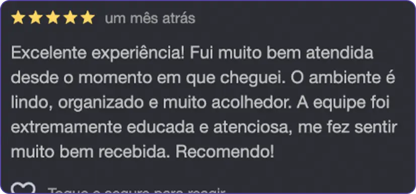 Feedback real de cliente da Sampaio Imports 8